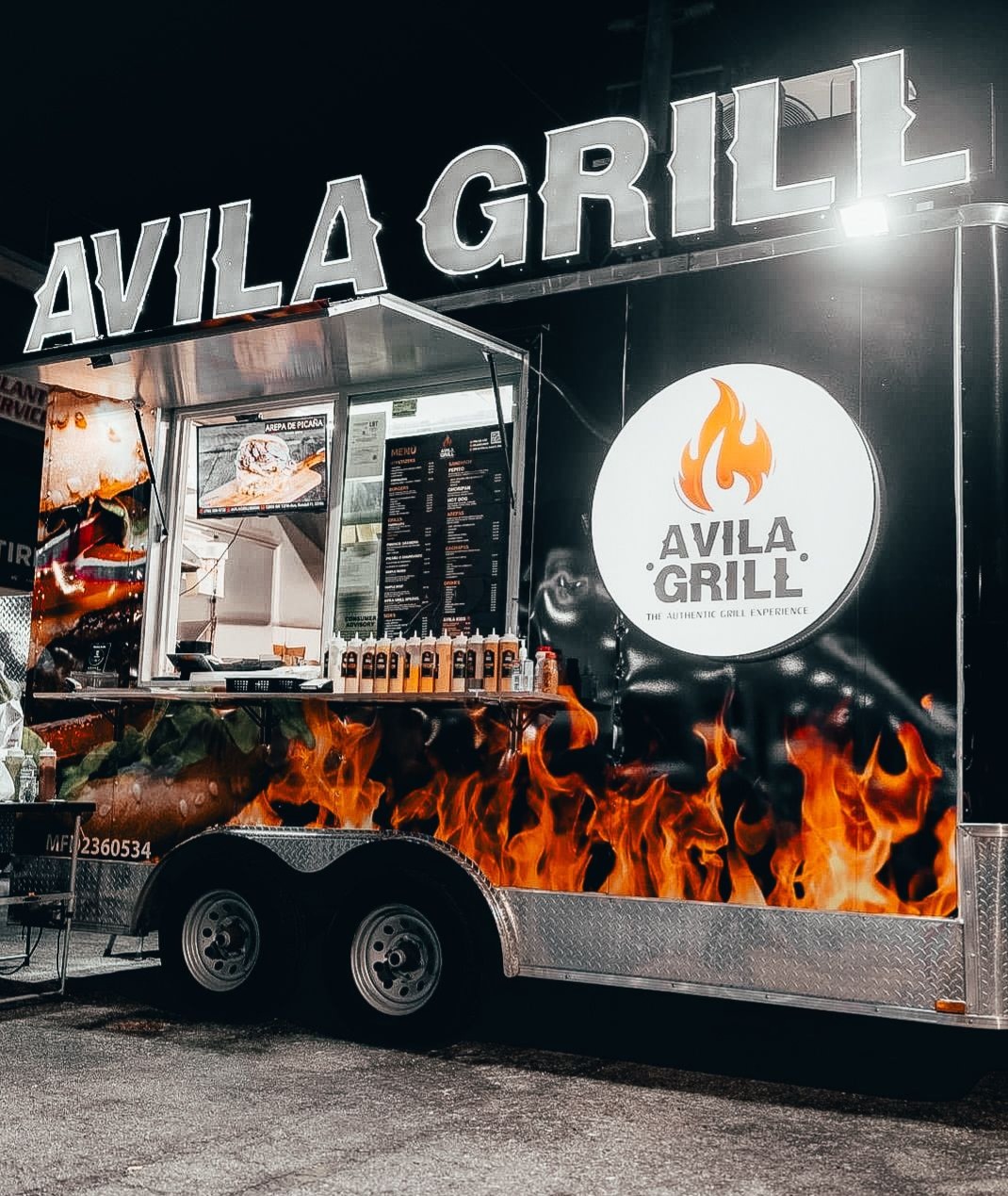 Food truck de Avila Grill